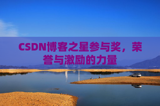 CSDN博客之星参与奖，荣誉与激励的力量